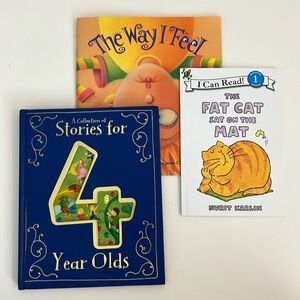 Lot! New Books for four year olds!